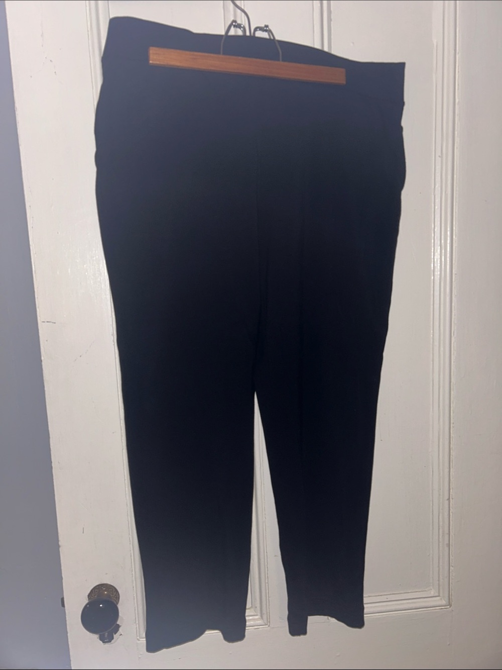 J. Jill Black Ankle Pull-On Pants